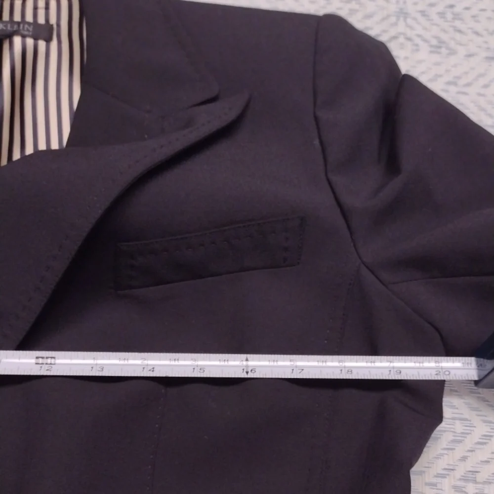 Anne Klein Black Women's Suit Jacket - Picture 12 of 16